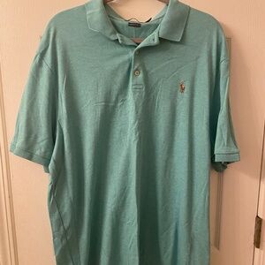 teal polo